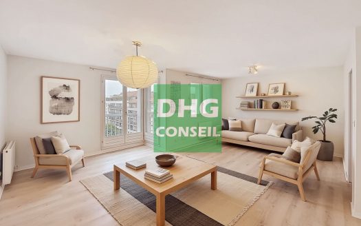 69003 LYON ROUGET DE L’ISLE VENTE APPARTEMENT T5 3/4 CH 98m2 + PARKING DOUBLE