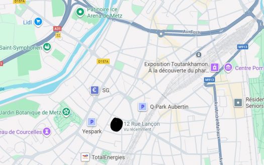 57000 METZ PROX GARE VENTE GARAGE AERIEN